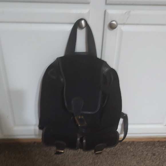 Vintage Coach Berkeley Backpack Handbags - Chic Black Backpack with Buckle Details